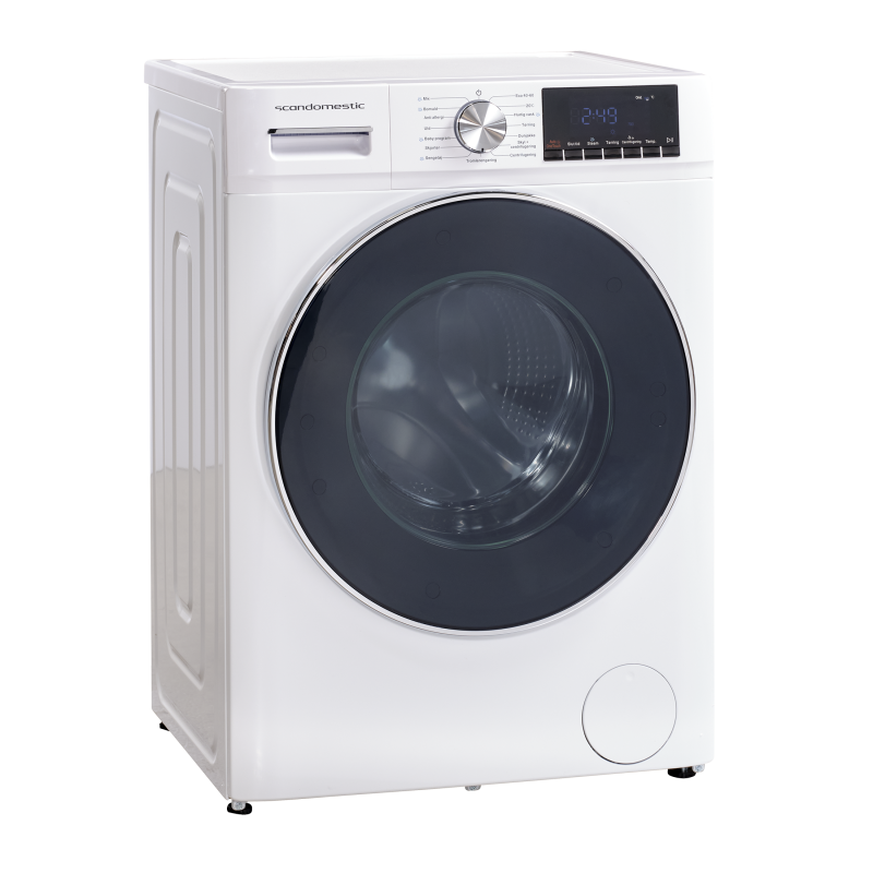 Scandomestic WDF8514WBE vaske-t&oslash;rremaskine 8/5 kg med Steam og One Touch