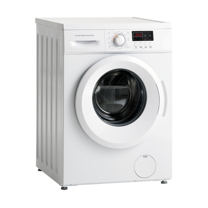 Scandomestic vaskemaskine 8 kg 1400 omdr./min. med Steam og invertermotor