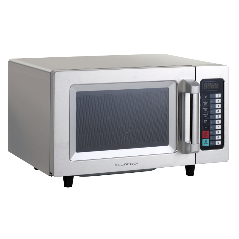 Scancool MWP25 professionel mikroovn 25 Liter 1000 W til stork&oslash;kkener