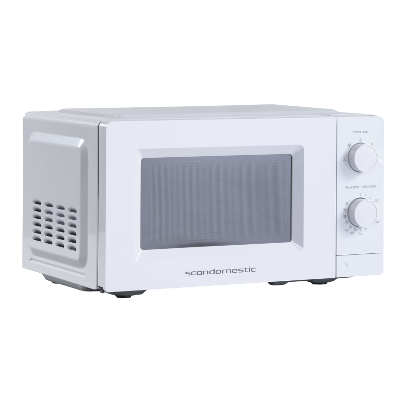 Scandomestic MWS20BW mikroovn med 20 L ovnrum hvid 