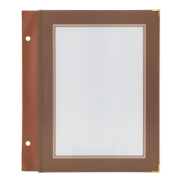 Securit WOOD menuramme A5 brun