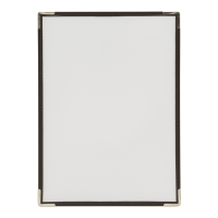 Securit CRYSTAL DOUBLE A4 menuholder, pakke med 3 stk