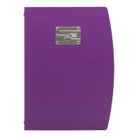 Securit RIO menuomslag A4 med bestikdesign violet