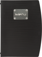 Securit RIO menuomslag A5 sort