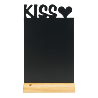 Securit Silhouet Wood bordskilt 360x210mm KISS