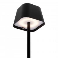 Securit GEORGINA LED bordlampe 38 cm h&oslash;j sort