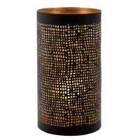 Securit IBIZA metal stager til LED lys sort og guld