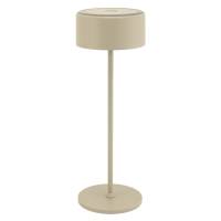 Securit SIGNATURE LED-bordlampe ledningsfri og d&aelig;mpbar sandfarvet