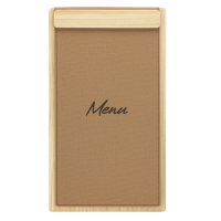 Securit SIGNATURE menu clipboard A45  med magnetisk lukning eg