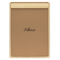 Securit SIGNATURE menu clipboard A4 med magnetisk lukning eg