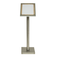 Securit GLASS STAR Informationsdisplay 85 til 1xA4 eg