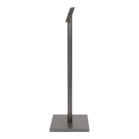 Securit COATED STEEL fod til informationsdisplay 135cm m&oslash;rkegr&aring;