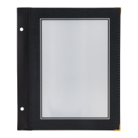 Securit WOOD menuramme A5 sort