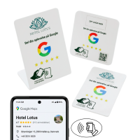 Securit skiltepakke med chip til eget logo og Google