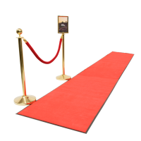 Securit skridsikker rød løber måtte 90x400cm