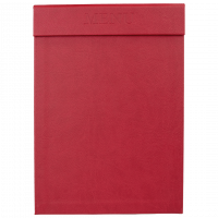 Classic A4 MENU clipboard med magnet clip rød