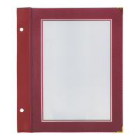 Securit WOOD menuramme A5 vinrød