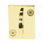 Securit væg beslag til afspærrings reb og bånd guld
