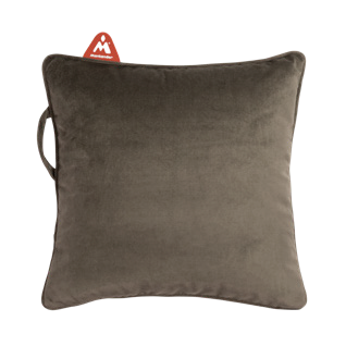 Montador pude 45x45 cm til Heat Pads i velour brun