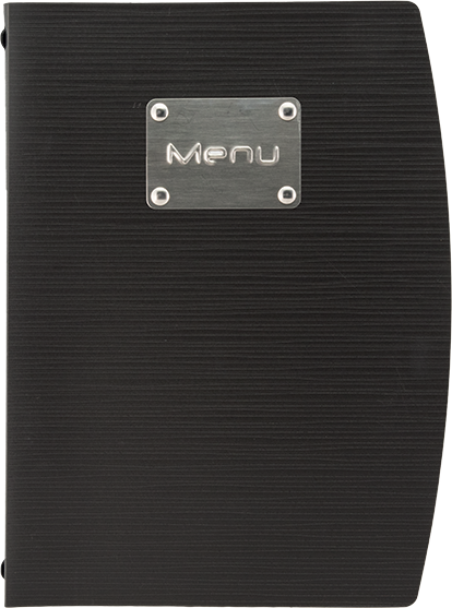 Securit RIO menuomslag A5 sort