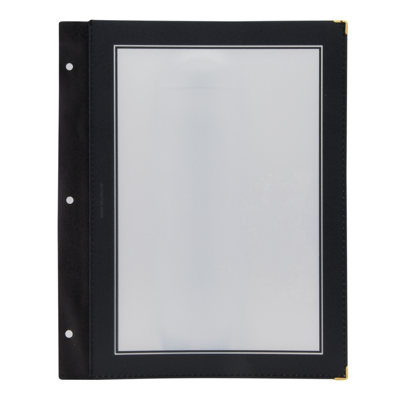 Securit WOOD menuramme A4 sort