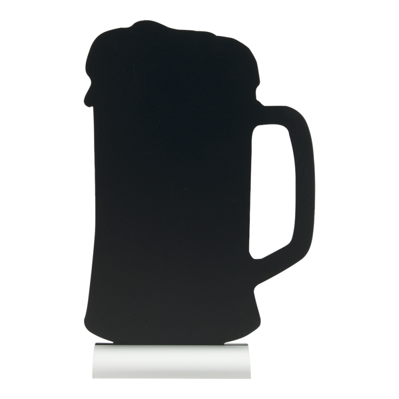 Securit Silhouet Alu bordskilt 340x213mm ØLGLAS