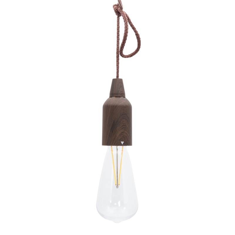 Securit COPENHAGEN LED lamper til parasol brun, 3 stk