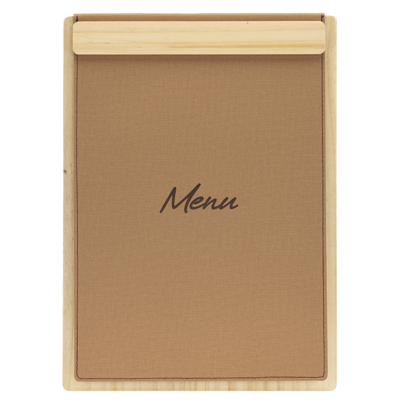 Securit SIGNATURE menu clipboard A4 med magnetisk lukning eg