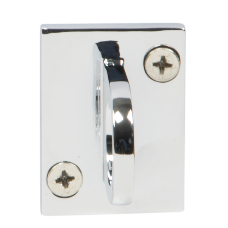 Securit vægbeslag til afspærrings tov og bånd sølv