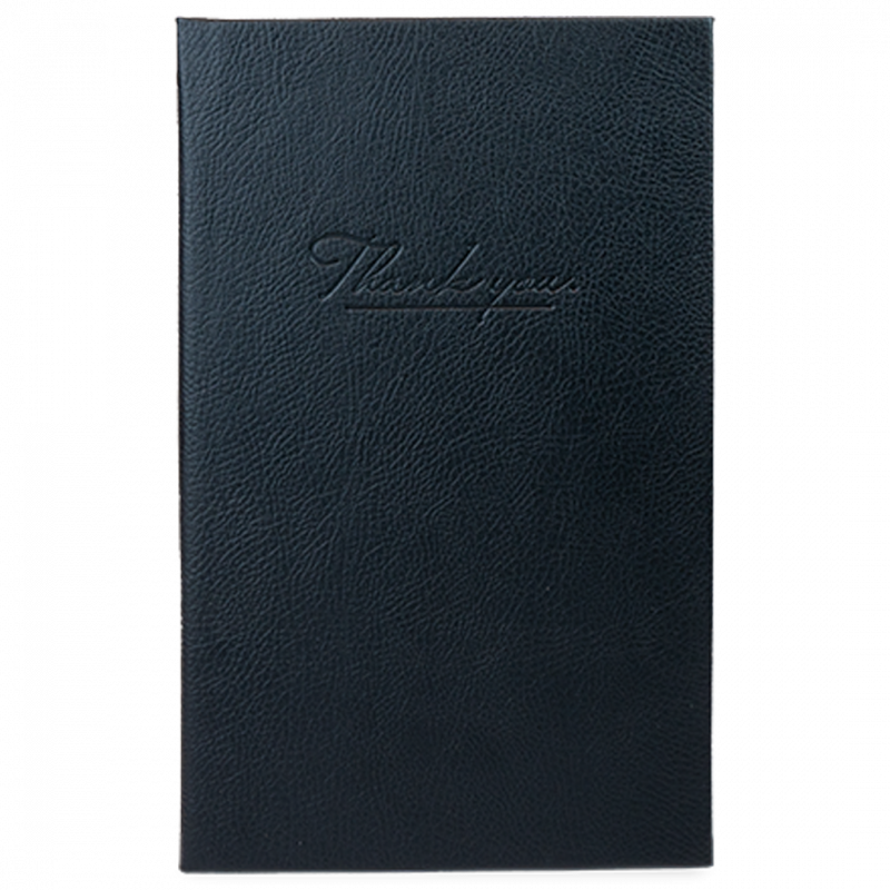 Classic THANK YOU regningsholder 13,5x21, sort