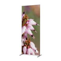 Tekstil ECO skærmvæg 85x200cm Pink Flower Erica