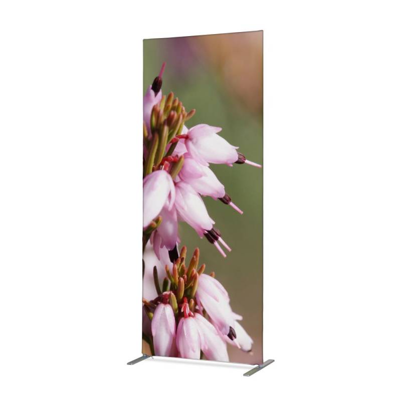 Tekstil ECO skærmvæg 85x200cm Pink Flower Erica