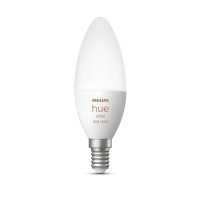 Philips Hue White and Color ambiance 4W B39 E14 EU kerte pære - 1 stk pakning