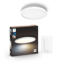 Philips Aurelle Hue Panel RD 21W væg- loft lampe hvid