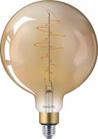 Philips LED classic-giant 40W/7W E27 G200 GOLD pære gylden