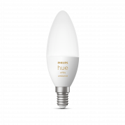 Philips Hue White ambiance 5.2W B39 E14 EU Kerte pære - 1 stk pakning