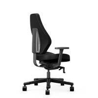 Office Aurora kontorstol i sort med justerbar ryg og 3D-armlæn