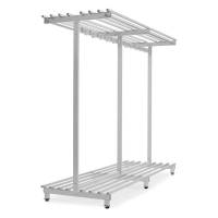 Garderobestativ 2-sidet bredde 1770x2030x710mm