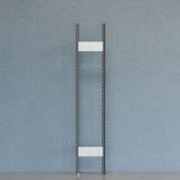 Gavl V06 &aring;ben med 2 stolper og 2 tv&aelig;rplader 2100x400mm