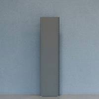 Gavl V06 lukket med 2 stolper og 1 lukket gavlplade 2100x500mm