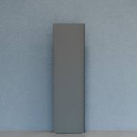 Gavl V06 lukket med 2 stolper og 1 lukket gavlplade 2100x600mm