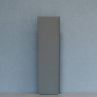 Gavl V06 lukket med 2 stolper og 1 lukket gavlplade 2100x600mm