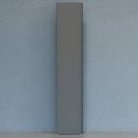 Gavl V06 lukket med 2 stolper og 1 lukket gavlplade 2500x500mm