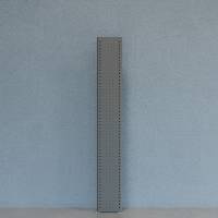 Gavl V06 perforeret 2100x300mm