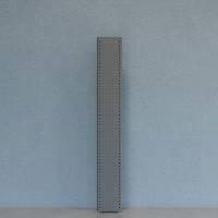 Gavl V06 perforeret 2100x300mm