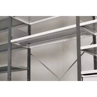 Hyldeforst&aelig;rker til en V06 st&aring;lreol, galvaniseret 