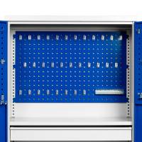 GBP v&aelig;rkt&oslash;jstavle ryg til SMV v&aelig;rkt&oslash;jsskab 965x600mm bl&aring;