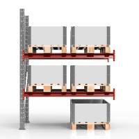 Pallereol følgesektion 2500x1850mm 2x1450 kg