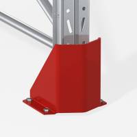 Stigebensbeskytter til pallereol 200mm r&oslash;d