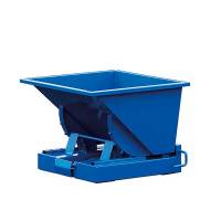 Tipcontainer Std 150 liter 1200 kg CE-m&aelig;rket i bl&aring;